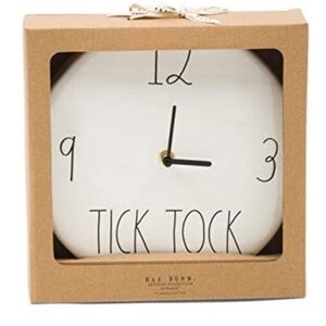RAE DUNN CLOCK TICK TOK‎